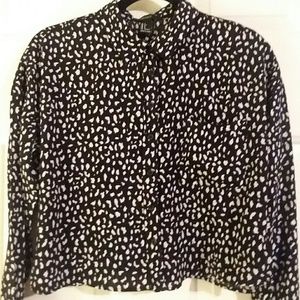 Forever 21 Printed Blouse size S